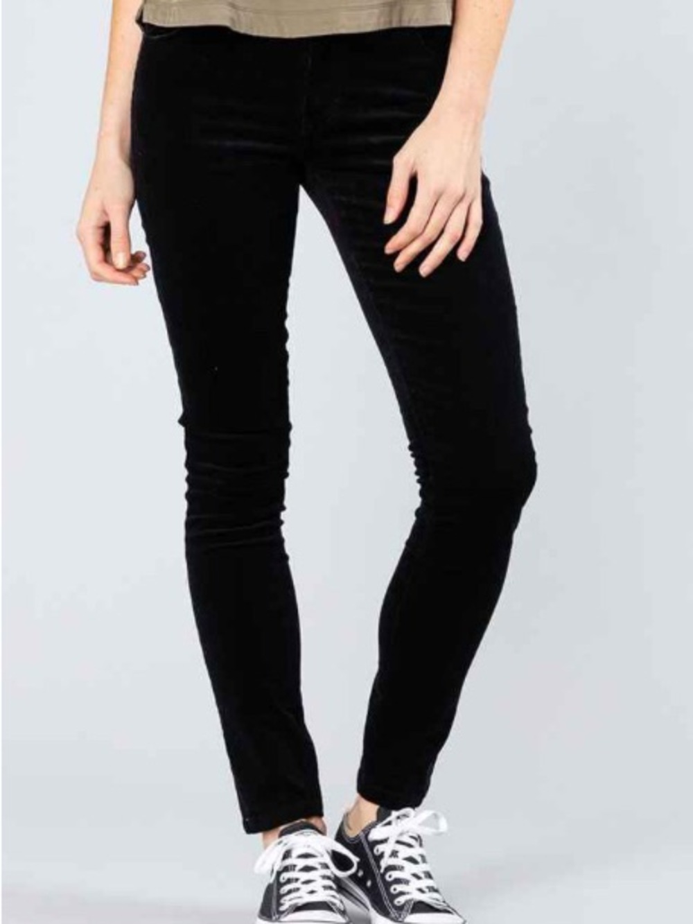 Rusty ‘spray on’ Skinny Black Stretch Jeans